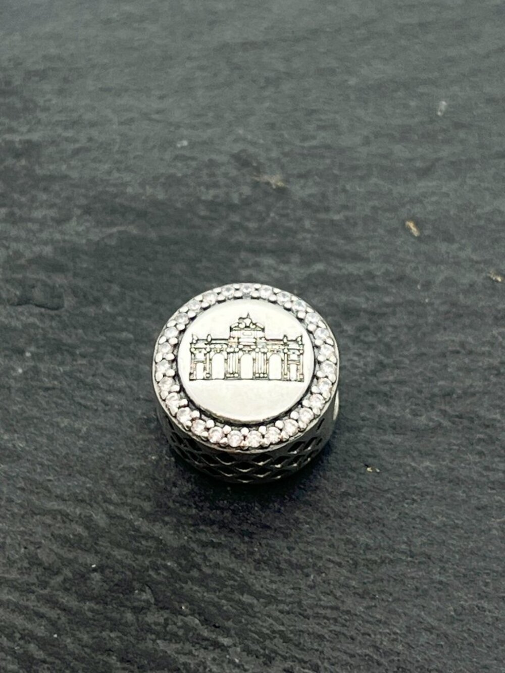 Pandora Madrid Puerta de Alcalá Travel Charm Spain Sterling Silver Jewelry